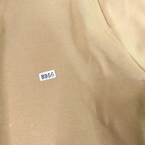 J. Crew Mario Bellucci Flare Pants Womens Tan XS Zippered Bell Bottom High Rise - Picture 11 of 13